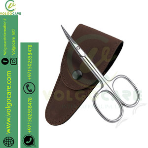 Tijeras profesionales para uñas de acero inoxidable de alto carbono al por mayor 2025, tijeras de Manicura en estilo único - Product Image 2