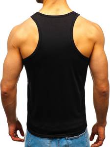 Débardeur uni pour homme personnalisable, 100% coton, musculation, entraînement en salle de sport, design personnalisé, débardeurs sans manches, vêtements de sport, streetwear - Product Image 4