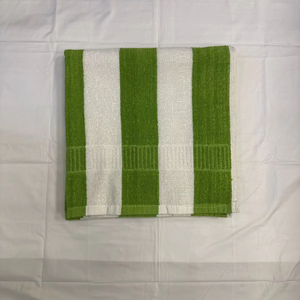 Toalla única 100% banda de satén de algodón Toalla de baño multicolor para uso de adultos en la cara de playa en la cocina para hoteles Proveedor indio - Product Image 1