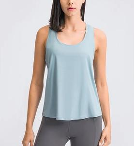 เสื้อกล้ามคอตตอนมีโครงสำหรับผู้หญิงเสื้อสำหรับใส่ออกกำลังกายวิ่งฟิตเนสขนาดพลัสโลโก้ออกแบบได้ตามต้องการ - Product Image 3