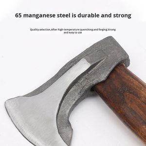 Hacha de carpintero forjada de suministro del fabricante, hacha industrial para exteriores, hacha de aviador para cortar madera, abrir huesos, Neman Forged para montaña - Product Image 2