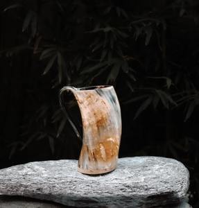 Tasse à corne Signature par Crescent Crafts Un chef-d 'œuvre artisanal de sophistication rustique par l'artisanat du croissant - Product Image 5