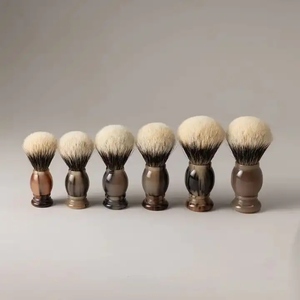 Bàn chải cạo râu làm thủ công bằng sừng trâu, chất lượng cao cấp dành cho nam giới, chăm sóc râu và tóc, phụ kiện nam bằng sừng - Product Image 5