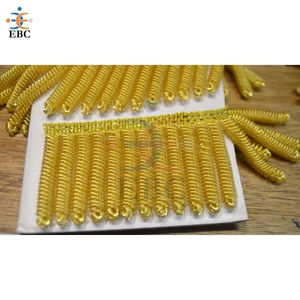 ขอบทองแท่งชุบทองสำหรับอินทรธนูแบบหนาขอบทองแท่งขอบทองสำหรับธงเสื้อคลุมและเครื่องแต่งกาย - Product Image 2