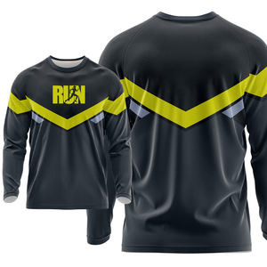 T-shirt de sport à manches longues à séchage rapide pour la course à pied Haut de sport professionnel - Product Image 6