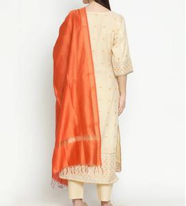 Última Colección de Invierno de 3 Piezas con Estampado Elegante, Trajes de Salwar Kameez Bordados para Mujer, Conjuntos de Vestidos Cosidos para Fiestas - Product Image 3