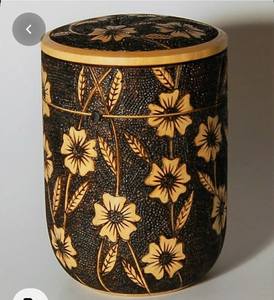 STYLISH DESGIAN NATURAL WOODEN Premium Printed Home Wooden Tabletop Spice Box With Separate Compartments for Spices and - Product Image 6