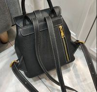 Sac à dos d'école en cuir pour femmes