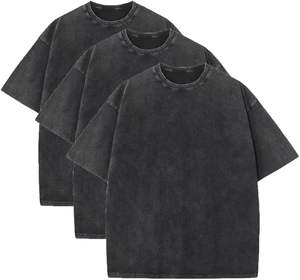 Camisetas de Verano para Hombre, Corte Regular, Algodón Grueso, Secado Rápido, Transpirables, Ecológicas, Casuales, Manga Corta - Product Image 1