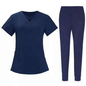 Uniforme Médico Scrub Enfermería Jogger Mujeres Scrub Set Salón de Belleza Scrub - Product Image 6