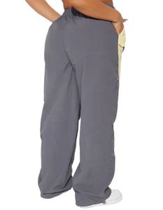 Conjunto de Dos Piezas de Chaqueta Deportiva para Mujer al por Mayor, Chaqueta Cortavientos con Bloques de Color, Conjuntos Deportivos - Product Image 4