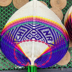 Natural Bamboo <b>Hand</b> <b>Fan</b> Eco-Friendly Traditional Style <b>Folding</b> Handmade <b>Fan</b> - Product Image 1