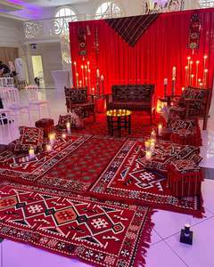 Oriental Antique Wood <b>Seat</b> for Home Living Room Furniture Traditional Style Henna Salon Decoration <b>with</b> <b>Storage</b> Feature - Product Image 5