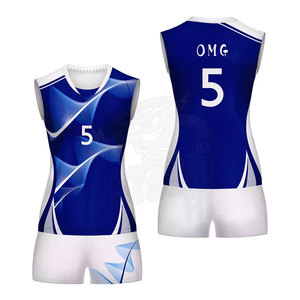 Uniforme de Voleibol Unisex STORM FIT al por Mayor, Personalizable con Logotipo e Impresión por Sublimación, Tela 100% Poliéster 220g - Product Image 1