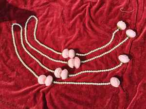 Fleur de pivoine artificielle et collier de perles Milni Mala pour mariage indien/pakistanais Baarat Swagat Haar marié/mariée et famille des mariés - Product Image 5