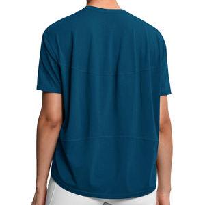 Producto popular Ropa deportiva de secado rápido y transpirable ultra suave al tacto Mejor material Entrenamiento Mujeres Gimnasio camiseta - Product Image 2