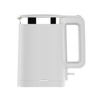 Bouilloire électrique en acier inoxydable de 1 litre pour hôtel, vente en gros d'usine, chauffe-eau de voyage, petit samovar du Guangdong
