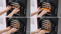 Multifunctionele Vriesdrogermachine Automatische Roestvrijstalen Huishoudelijke Lyofilisator HFD-4/Hfd6 Voor Fruitgroentesap