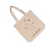 Bolsa de Lona para Mujer - Diseño Inspirado en Artistas, Color Blanco Hueso con Estampado de Artista en Negro, 14x14, Capacidad de 10 kg - Product Image 2