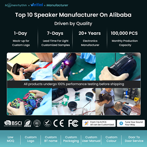 Altavoz de Viaje Personalizado con Cuerpo de Tela Redondeado, Emblema Lateral del Radiador, Melodía de Encendido Personalizada, Conexión Inalámbrica Estable - Product Image 5