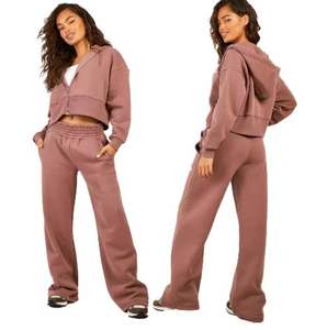 Sweat à capuche uni pour femmes pull décontracté OEM impression personnalisée coton polaire usine - Product Image 1