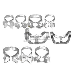 Premium 31 piezas Manual de acero inoxidable alemán conjunto de herramientas quirúrgicas dentales abrazaderas de presa de goma reutilizables certificado CE Clase I ergonómico - Product Image 4