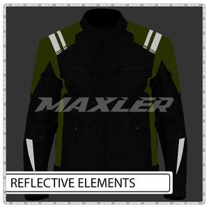 Chaqueta de Montar Corta Reflectante con Certificación CE, Transpirable, Ligera, Impermeable, Material Textil, Tallas Grandes, Ropa Deportiva para Todas las Estaciones - Product Image 5