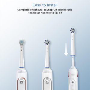 Advanced Plaque-Breaker Round Replacement <b>Toothbrush</b> <b>Heads</b> for Oral Bs Generic Electric Brush Refills Wholesale - Product Image 3