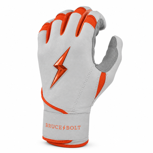 Gants de frappe en cuir blancs et orange avec motif éclair, unisexes, pour adultes, entraînement droit/gauche, respirants, séchage rapide, tailles XL XXL - Product Image 4