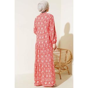Vestido Viscosa Juez Estampado Alizarin - Product Image 2