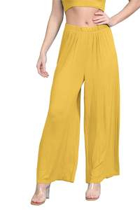 Vêtements de sport fonctionnel élastique moderne à la mode Palazzo dames pantalon décontracté femme vêtements pantalon taille haute streetwear - Product Image 5