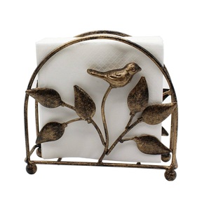 Estilo decoración Hotel restaurante latón tejido servilleta caja cubierta titular con latón para tamaño personalizado precio barato - Product Image 2