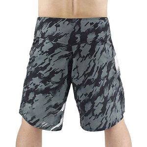 Pantalones cortos de MMA de alta calidad para hombre, Kimono Jiu JitSu 100% Spandex \ poliéster, pantalones cortos holgados con estampado de logotipo personalizado para hombre - Product Image 2