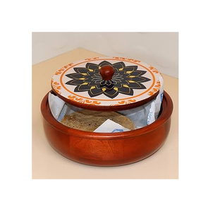 Casserole en bois Pot chauffe-aliments casserole forme ronde cuisine de table Pots chauffants fabrication meilleur prix - Product Image 2