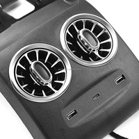 Kit de mise à niveau de l'ensemble de sortie d'air arrière à LED 64 couleurs pour Mercedes Benz Classe A W176, Classe B W246, CLA C117, GLA X156