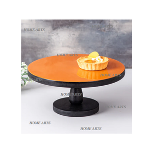 Soporte para pasteles de madera de la más alta calidad, forma redonda, tamaño personalizado, soporte para aperitivos y postres al precio más bajo - Product Image 6