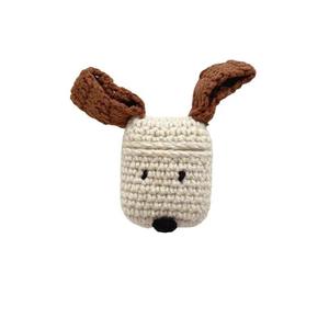 Coque de protection intégrale en coton avec motif de chien de dessin animé à longues oreilles pour écouteurs Apple AirPods Pro 3, collection Automne Hiver - Product Image 5