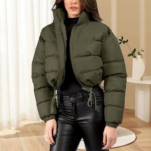 Wholesale Women Stylish Design Jacket Premium New Breathable Winter Jacket Customize Woman Puffer Jacket Manufacturer - Product Image 4