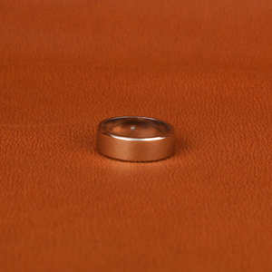 18kt oro blanco estilo clásico princesa corte único laboratorio crecido diamante boda banda personalizada de moda para las mujeres anillos de moda - Product Image 3