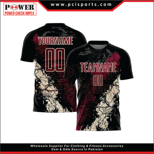 เสื้อฟุตบอลหลากสีแห้งเร็วเสื้อกีฬาเสื้อฟุตบอลโลโก้ออกแบบได้ตามต้องการ - Product Image 2