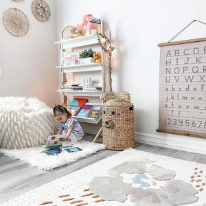 Handmade Water Hyacinth Bear <b>Basket</b> With Handles Wicker Cute Animal <b>Storage</b> Nursery Organizer Baby Room Decor Natural Woven Gift - Product Image 4