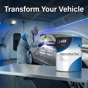 Automotive Acrylic Resin Car <strong>Spraying</strong> Refinish <strong>Paint</strong> 1K <strong>Silver</strong> Colors Coarse <strong>Silver</strong> Auto Car <strong>Paint</strong> - Product Image 1