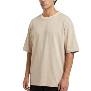 เสื้อยืดโอเวอร์ไซส์พรีเมียมสั่งทำพิเศษ ผลิตจากผ้าฝ้ายคุณภาพสูง 180 GSM แขนสั้น ทรงดรอปโชว์เดอร์ สำหรับผู้ชาย - Product Image 4
