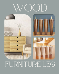 Wholesale Solid Wood Furniture <b>Legs</b> <b>for</b> Sofa <b>Chair</b> Cabinet Durable Finish Modern Furniture Accessories Manufacturer - Product Image 2