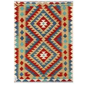 พรมกิลิม ไมมาณา อัฟกานิสถาน ขนาด 128 x 93 ซม. พรมปูพื้นและชุดพรม - Product Image 1
