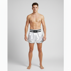 Short de Muay Thai imprimé par sublimation OEM Short de combat Muay Thai avec logo personnalisé Short de boxe Muay Thai Short de boxe - Product Image 1