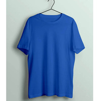 T-shirt unisexe Tri Blend écologique à séchage rapide 200g bleu royal avec tissu premium en fil ring-spun et mélange 50/50 à séchage rapide