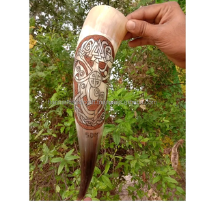 ฮอร์นดื่มไวกิ้งฮอร์นขัดเงาอาหารปลอดภัย | ฮอร์นดื่มแบบดั้งเดิมในราคาที่ดีที่สุด - Product Image 5