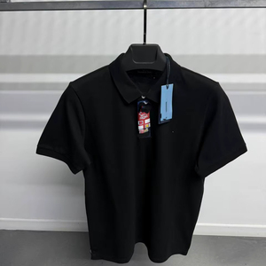 Camiseta Lisa para Hombre, 100% Algodón Tejido, Manga Corta, Cuello en V, Casual, Transpirable, Ecológica, OEM, ODM, Logotipo Personalizado en la Parte Delantera, Marca Privada - Product Image 1