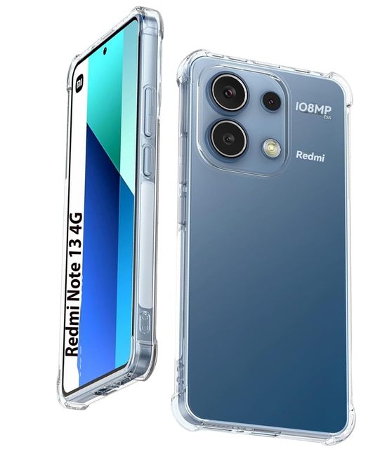 Luxury Airbag Case for Xiaomi Redmi Note13 Note 13 13C Pro Plus 13Pro Pro+ 5G 4G Transparent Shockproof Soft Silicone Back Cover